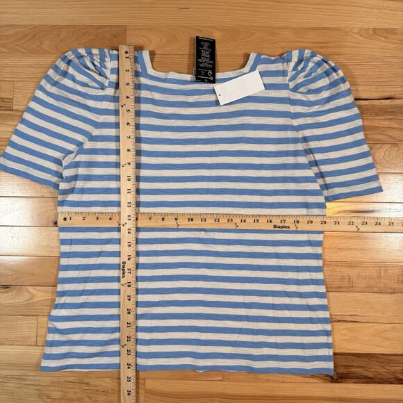 NWT Lauren Ralph Lauren Women's Mid Sleeve Cottage Shirt Size Large MSRP $79.50 - Picture 8 of 8